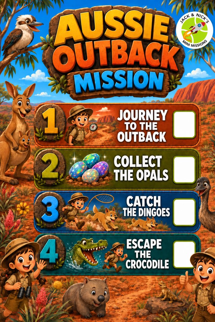 Aussie Outback Mission poster