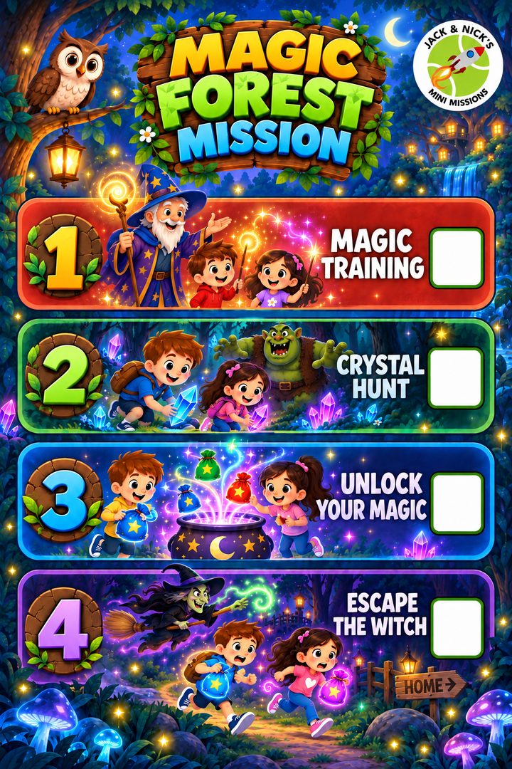 Magic Forest Mission poster