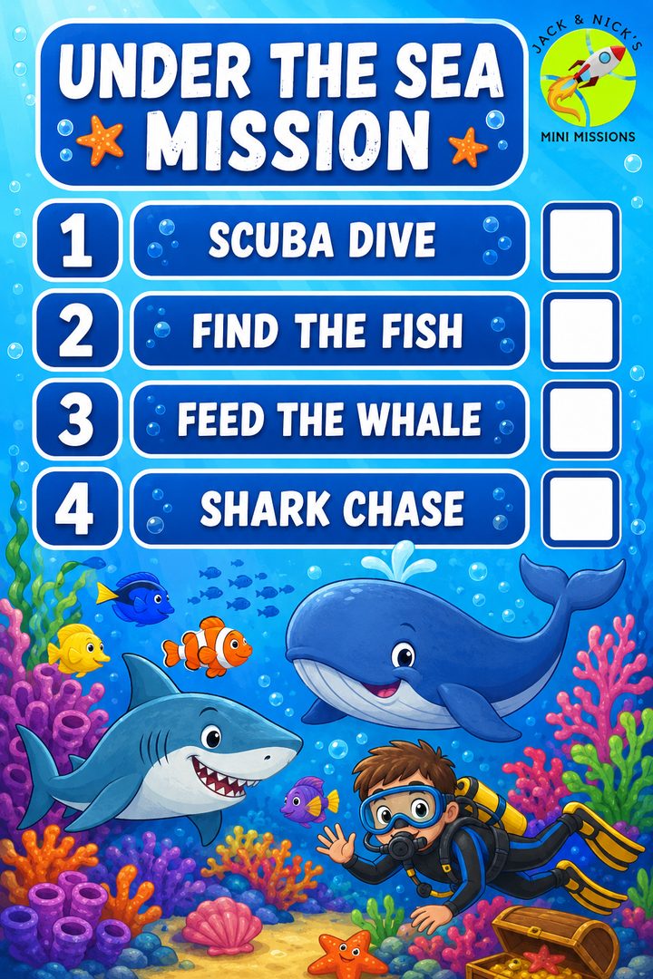 Under the Sea Mission poster